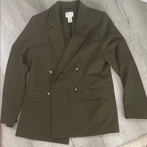 Classic Double-Breasted Pea Coat